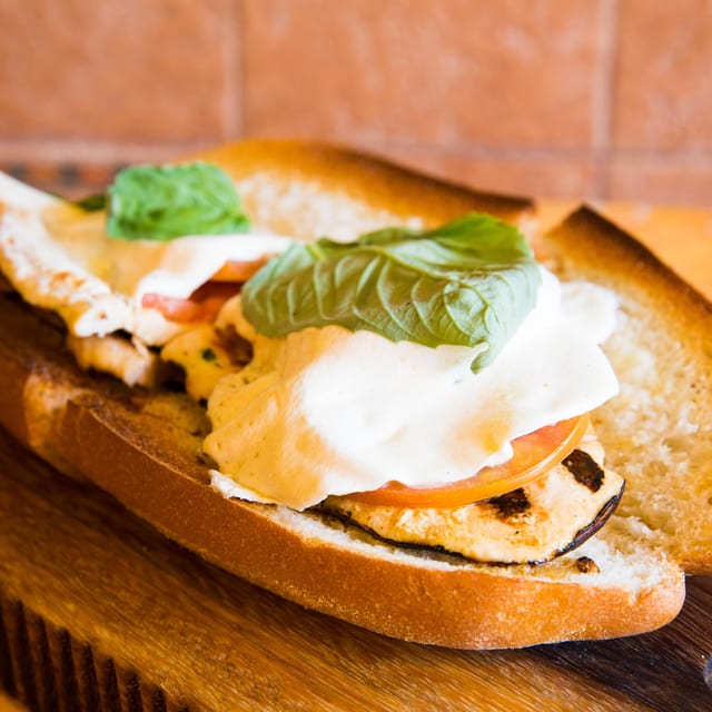 Pesto Chicken Hero.