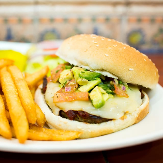 Spicy Chipotle Burger.