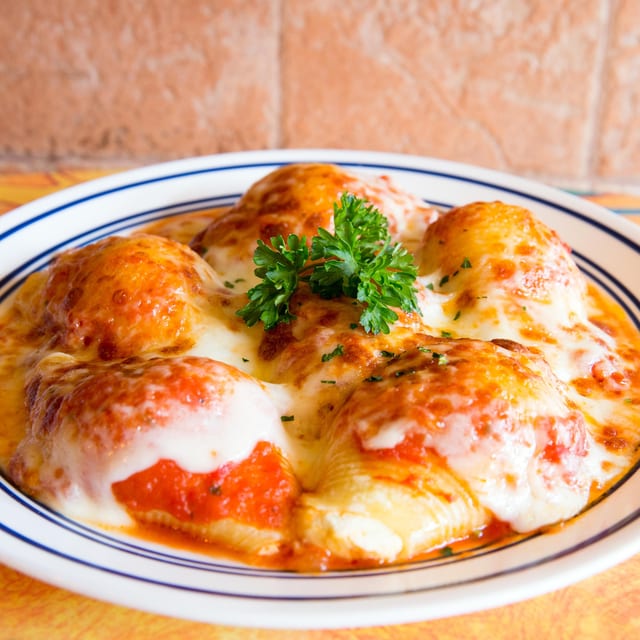 Baked Stuffed Shells.