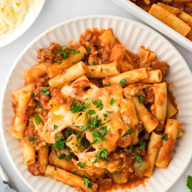 Baked Ziti.