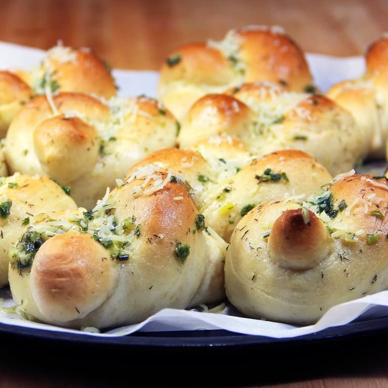 Delicious Garlic Knots Await